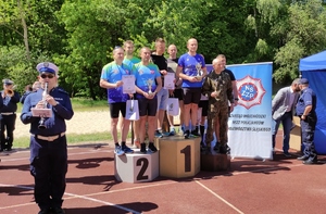 Podium w klasyfikacji drużynowej.